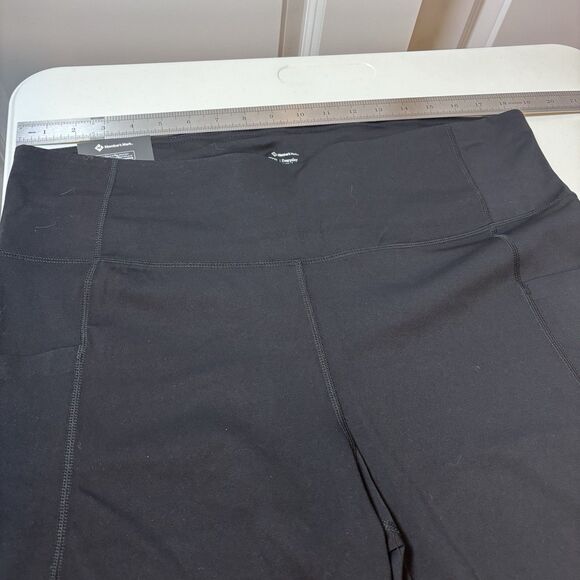 Member's Mark Black Leggings Women's Large Everyday Stretch High-Rise Ankle XXXL - Picture 5 of 9